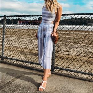Striped Jumpsuit